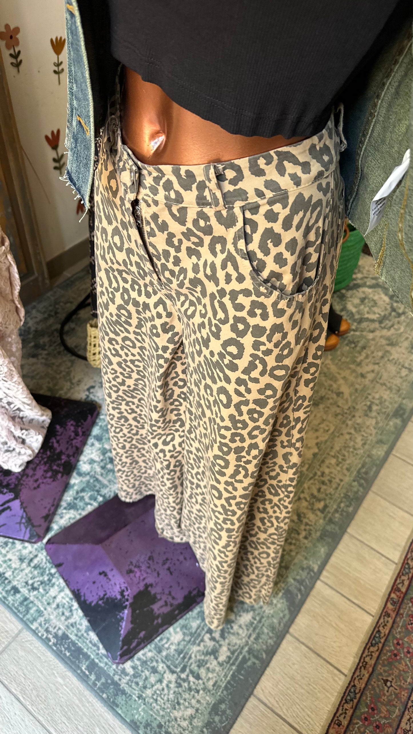 Pantalone maculato