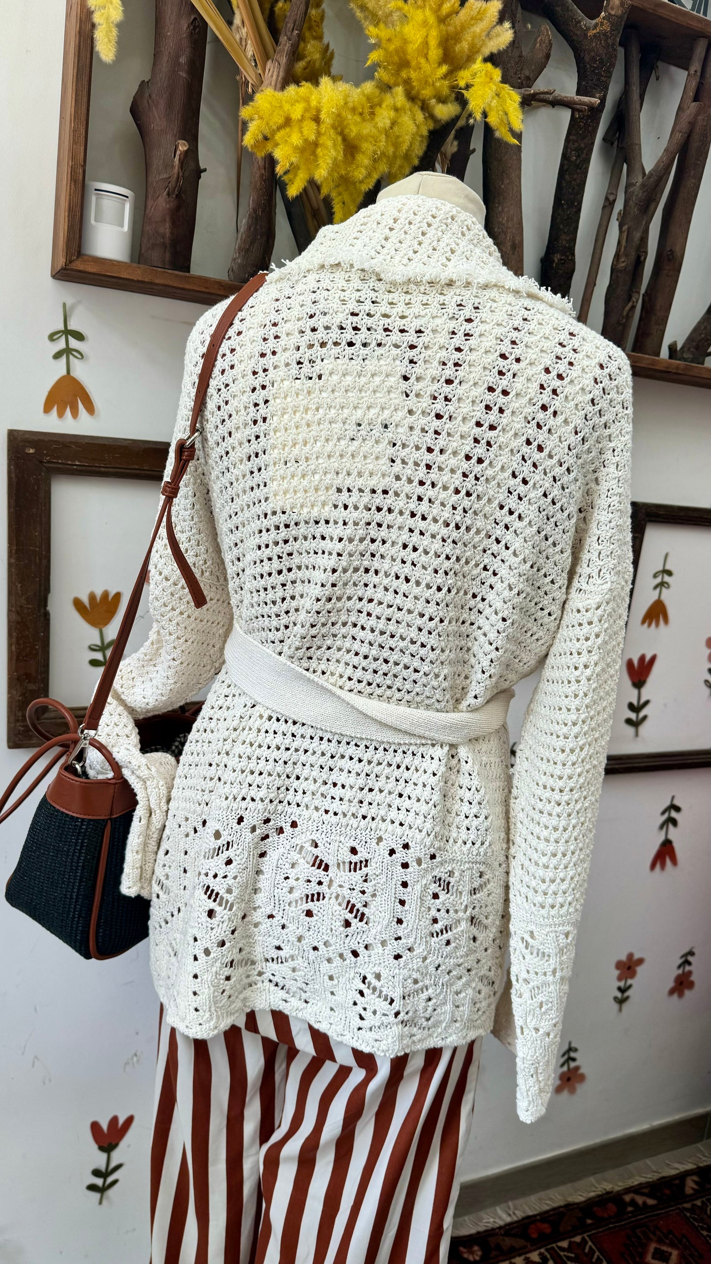 Cardigan uncinetto