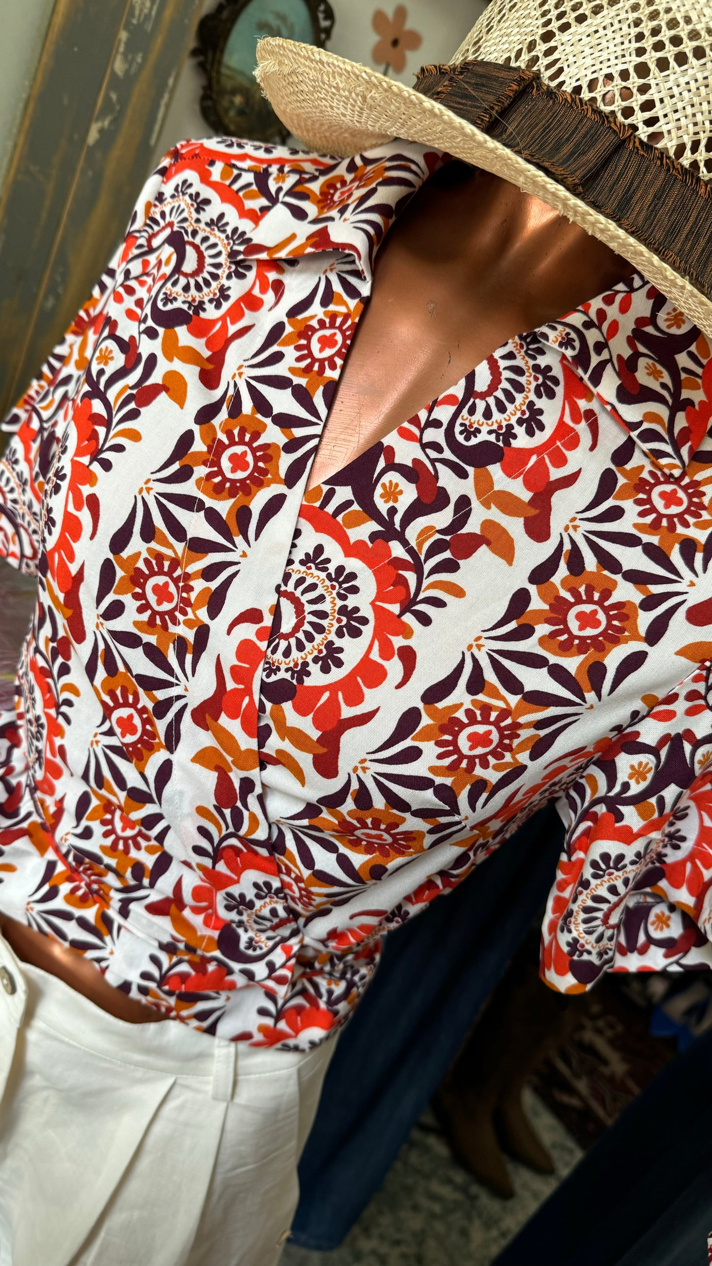 Camicia maioliche