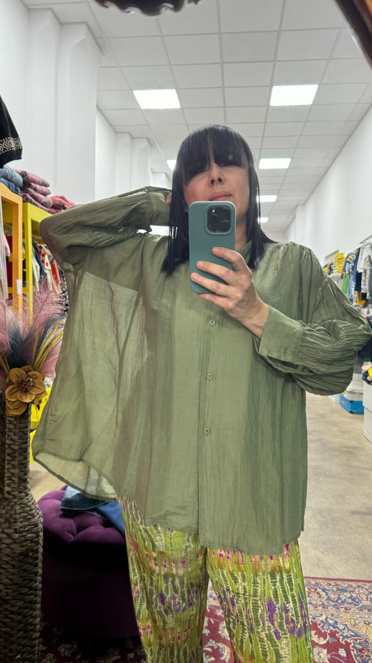 Camicia over militare