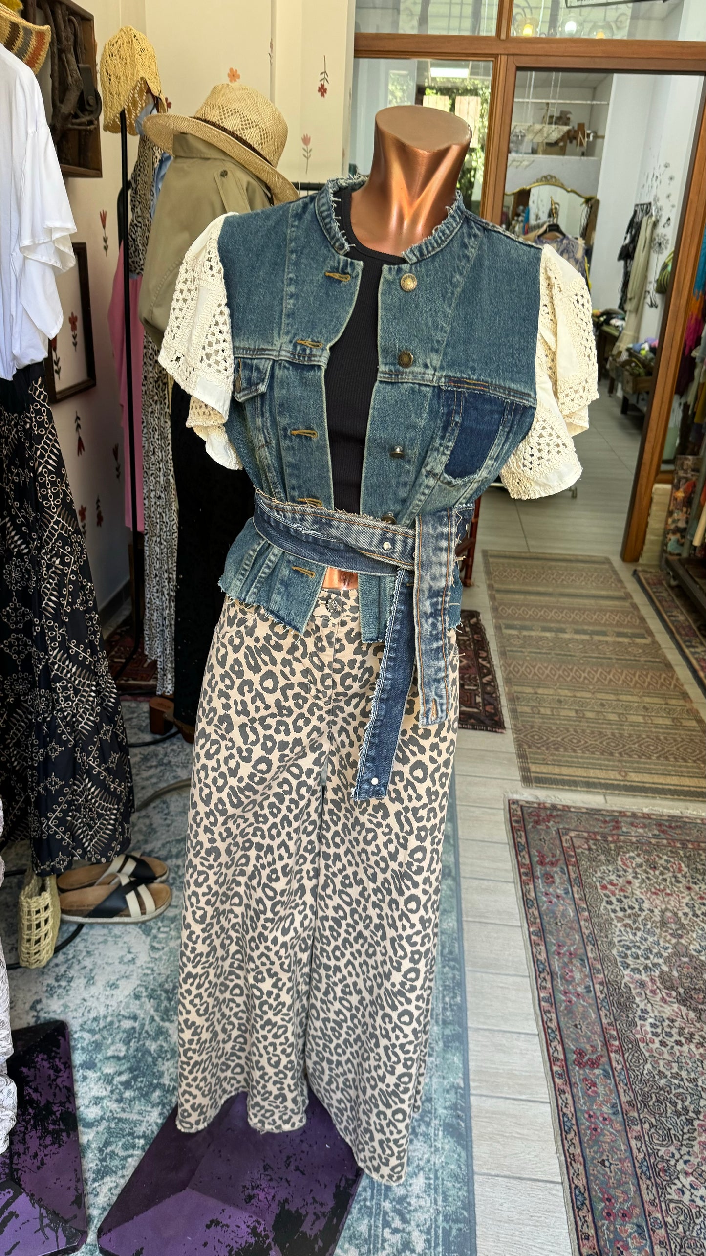Gilet in jeans