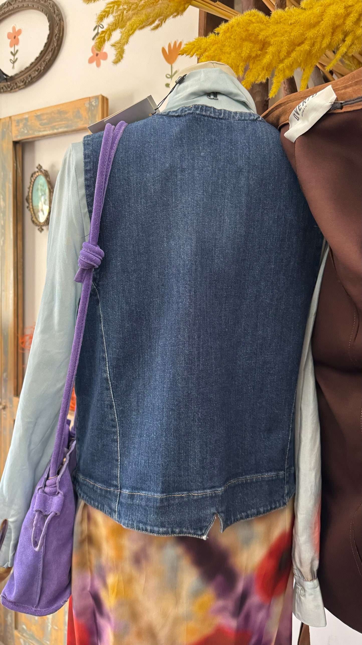 Gilet in denim