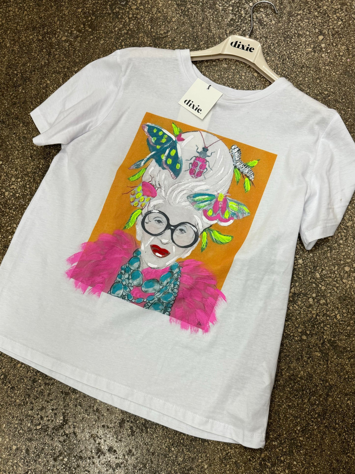 T-shirt iris apfel