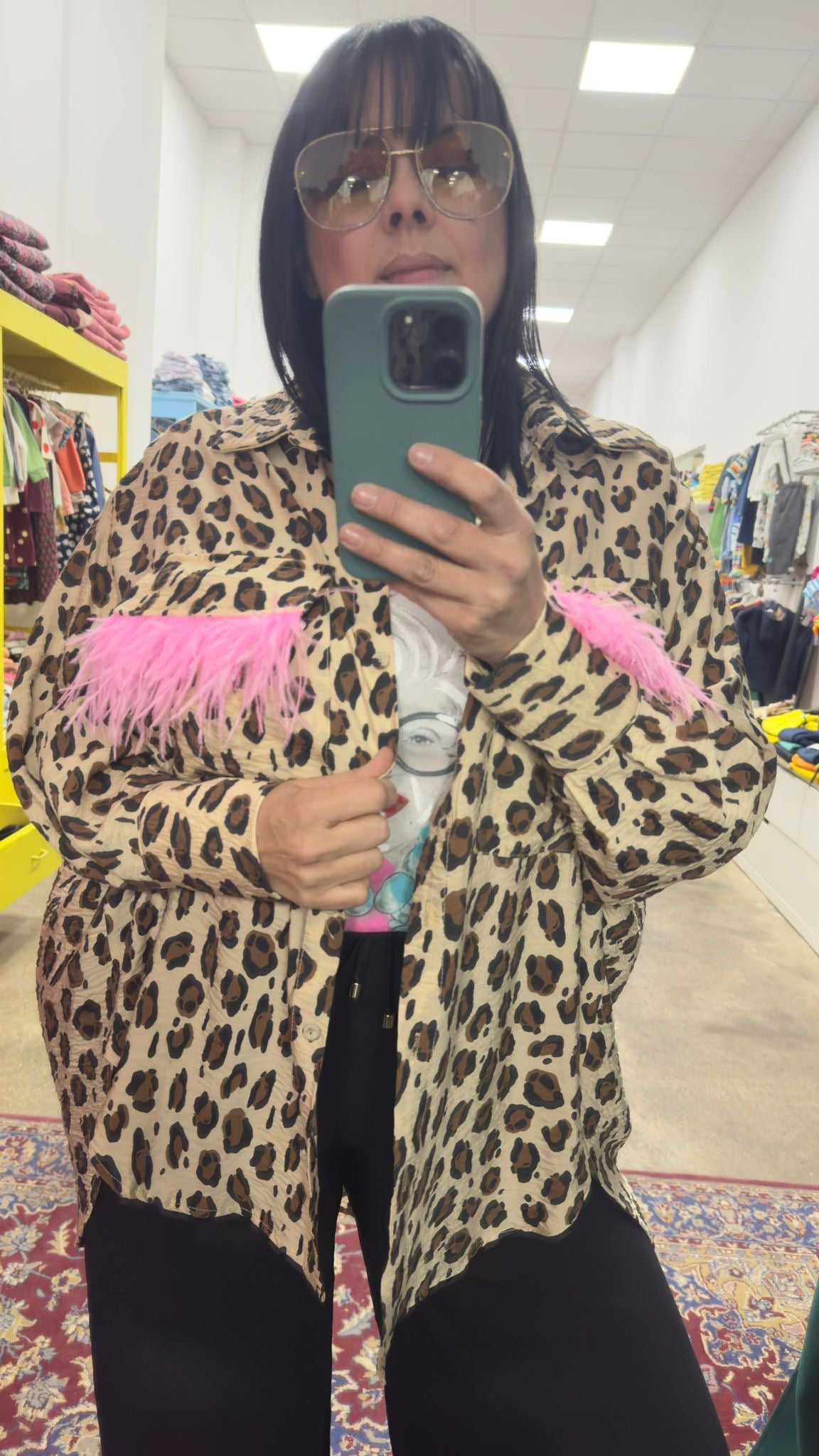 Camicia animalier
