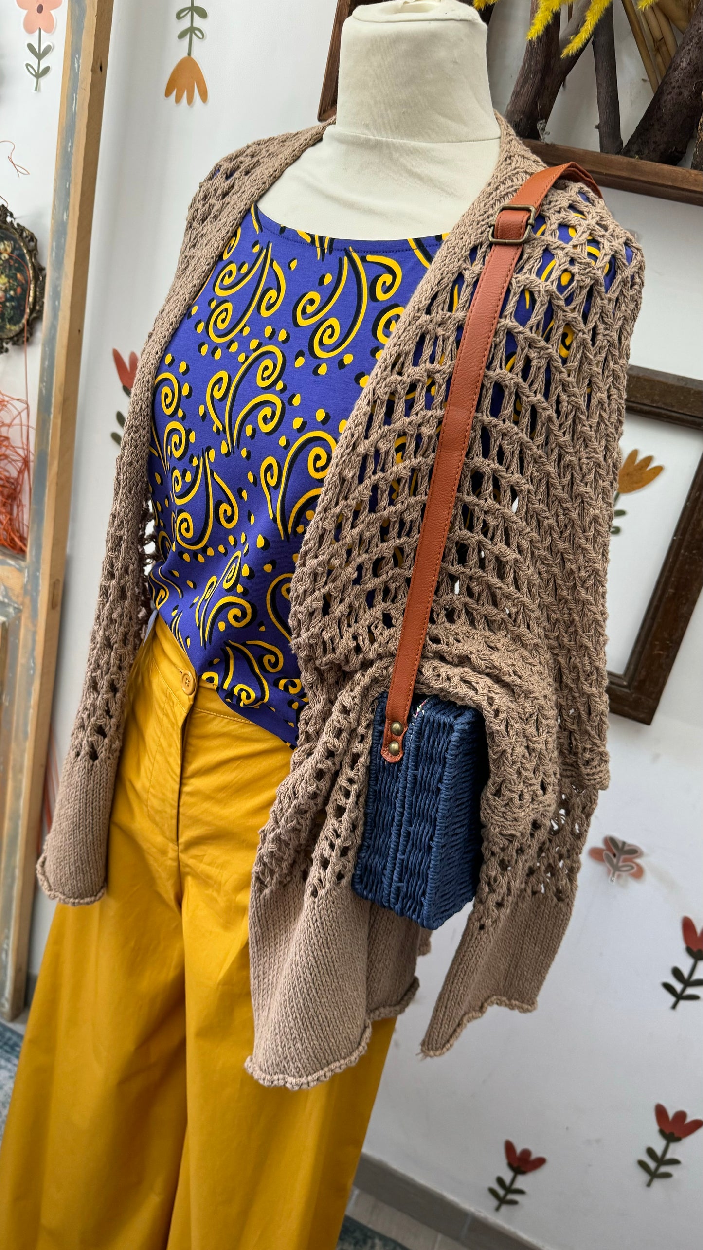 Cardigan rete