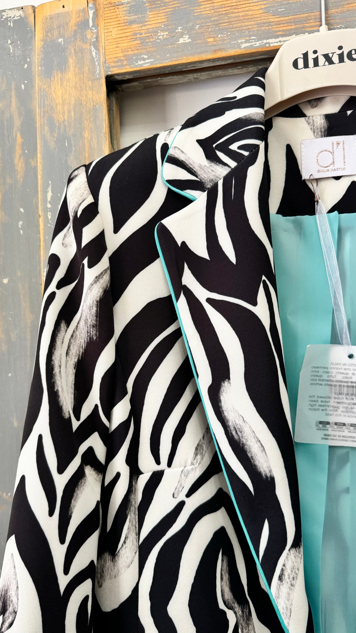 Giacca zebra