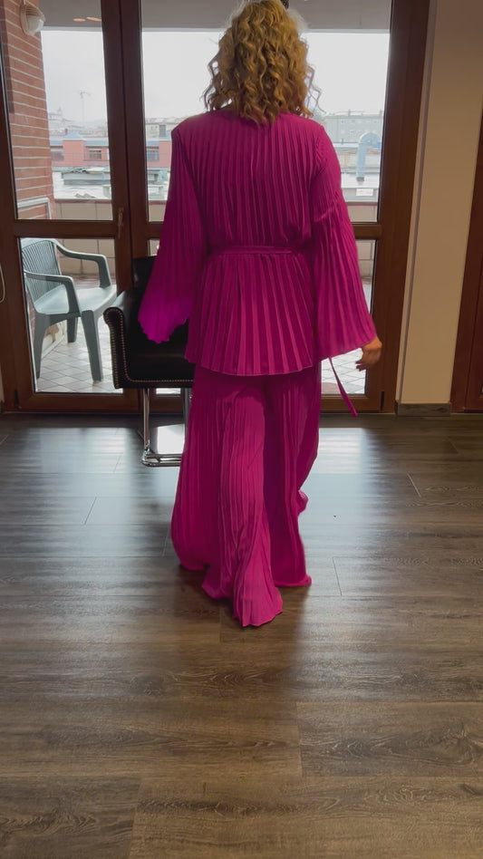 Pantalone plisse’